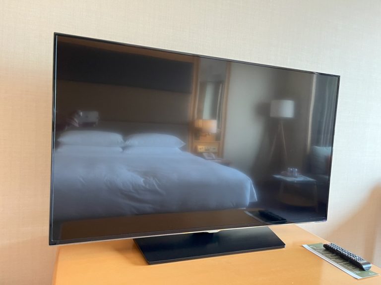 ベット方向からTV