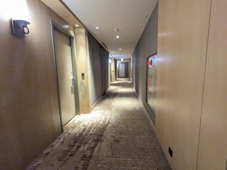 客室階廊下全体