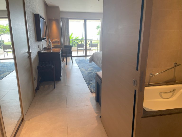 客室入り口から