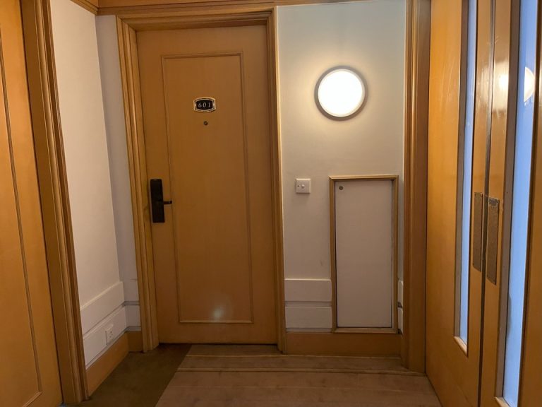 客室入り口付近廊下(1)