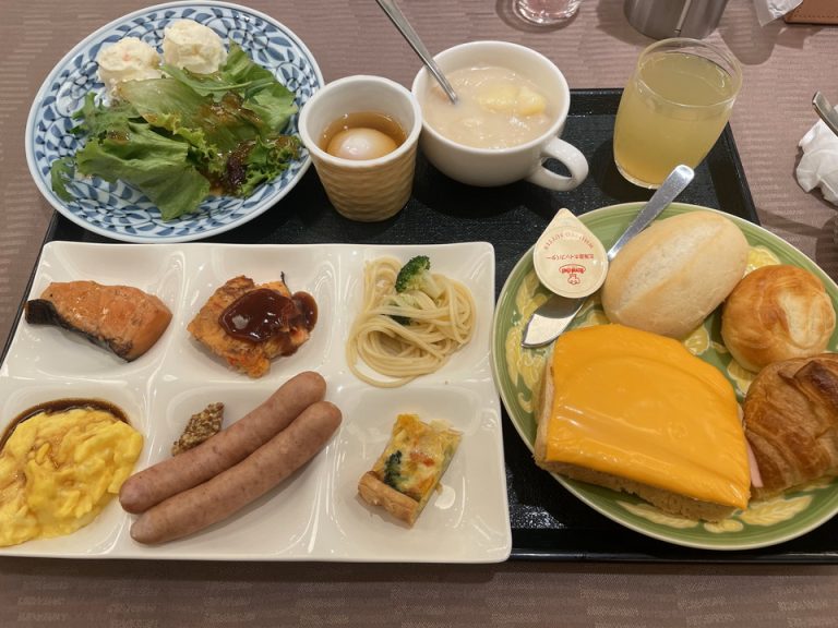 朝食ブィッフェ