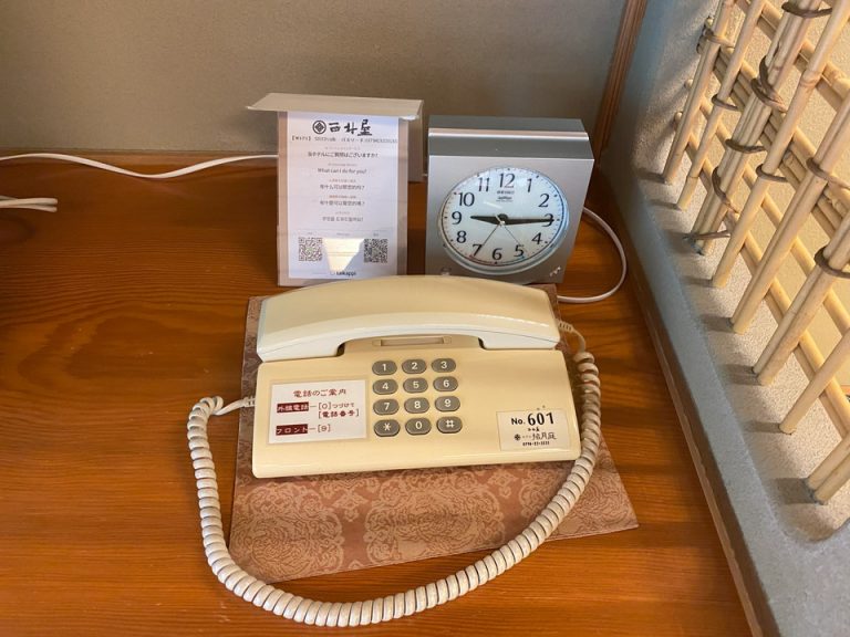 部屋内 おもてなし3