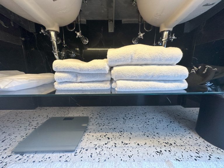 洗面所下 タオル