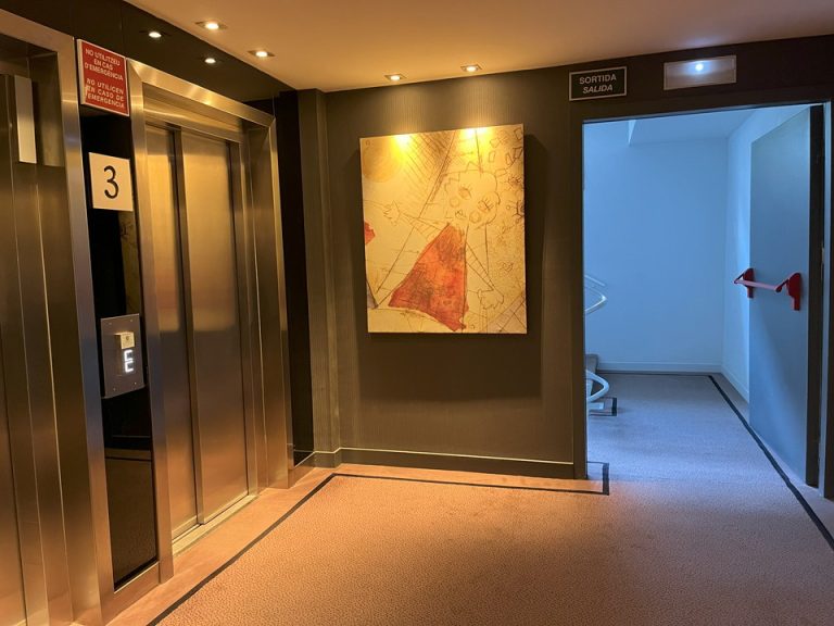 エレベーターホール客室階