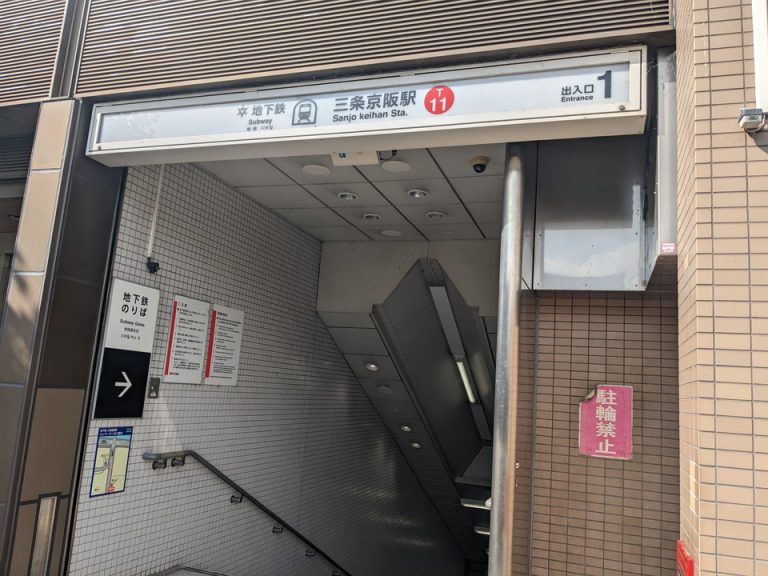 地下鉄三条京阪から歩くと15分ほど