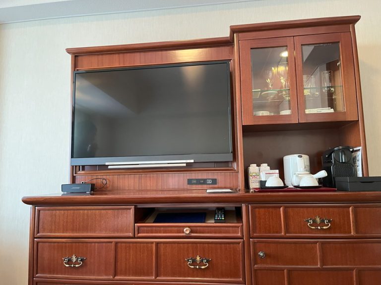 ベット方向からTV