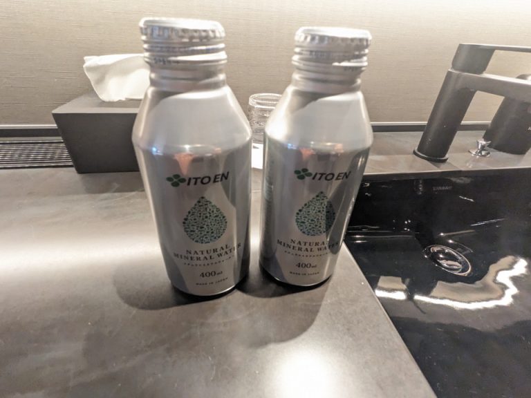 無料のミネラルウォーター