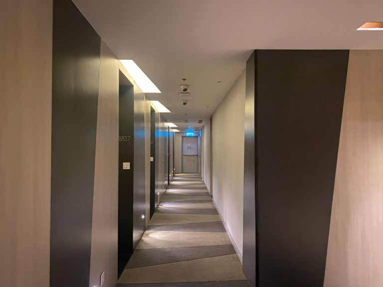 客室階廊下全体