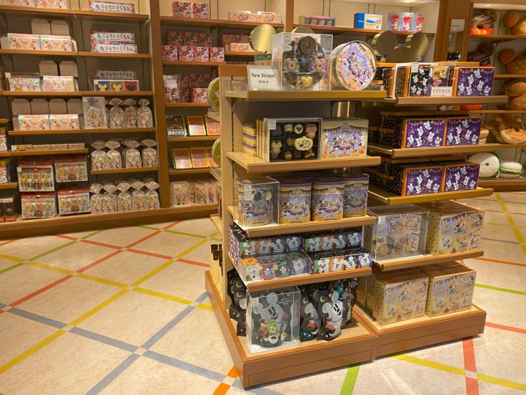 ホテル内ディズニーショップ内