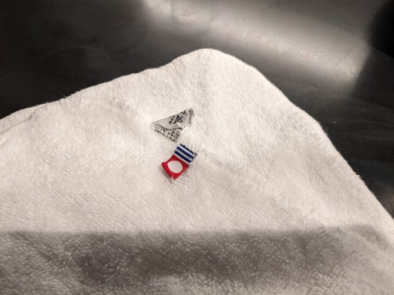 タオルは今治タオルでフカフカです