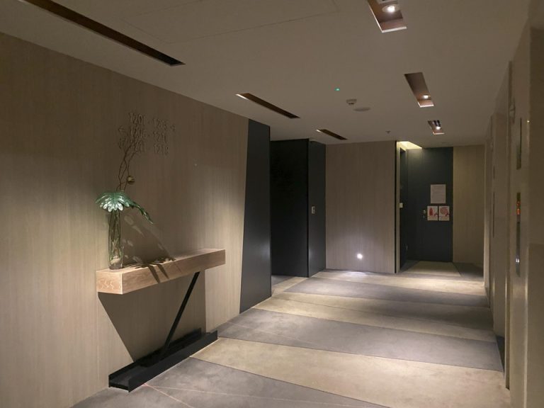 エレベーターホール客室階