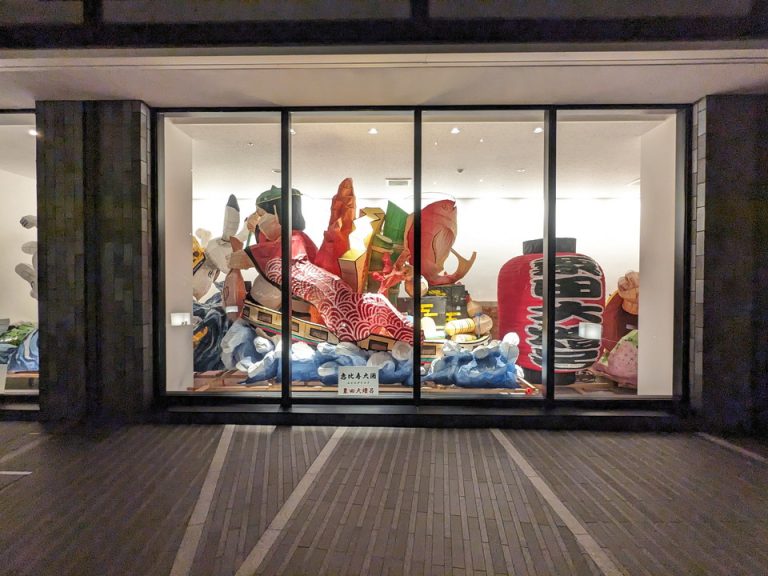 粟田大燈呂のライトアップ