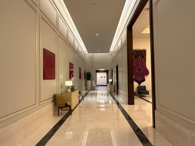 レセプション前