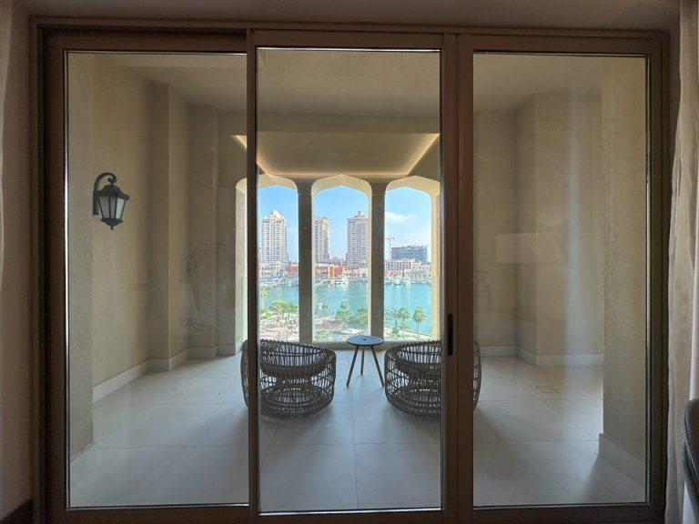 寝室からの眺望