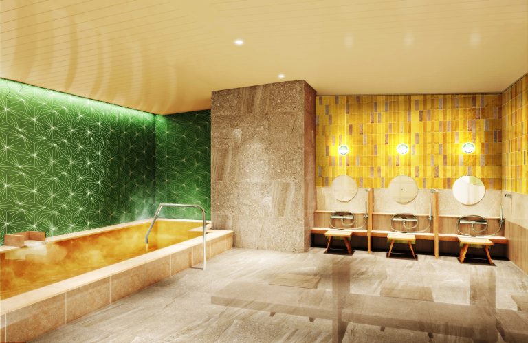 Public bath on the 1st basement floor