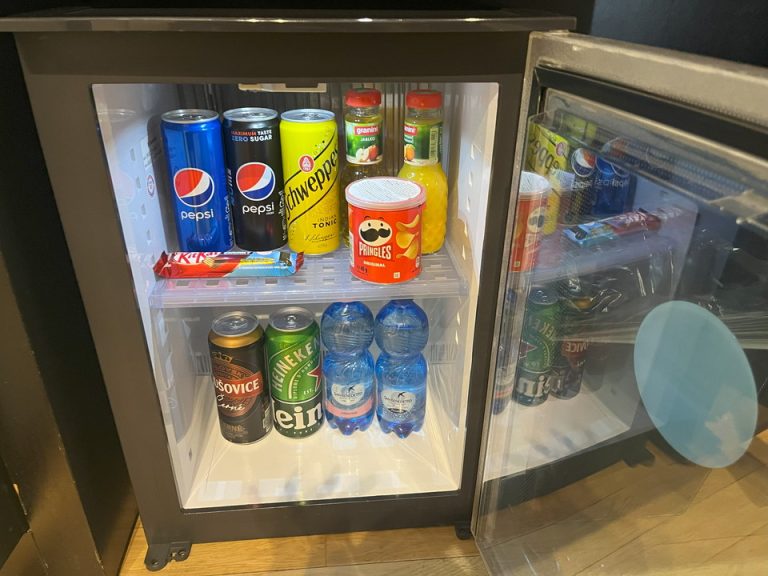 冷蔵庫(開けた状態)/ミニバー