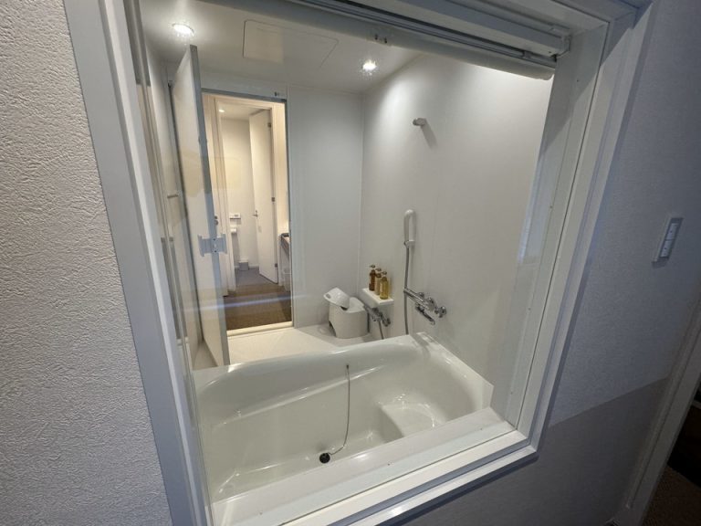 バスルーム全体客室内廊下から