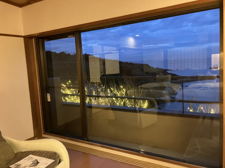 客室からの眺望夜間