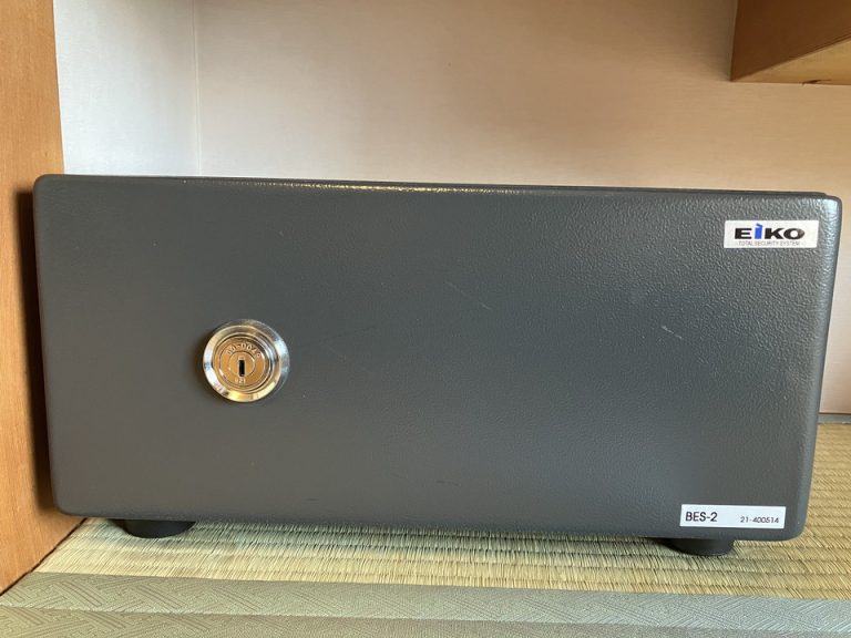 セーフティーボックス閉じた状態