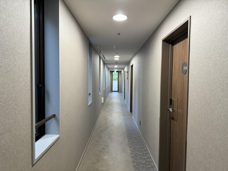 客室階廊下全体