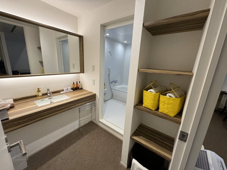 バスルーム入り口から全景(1)