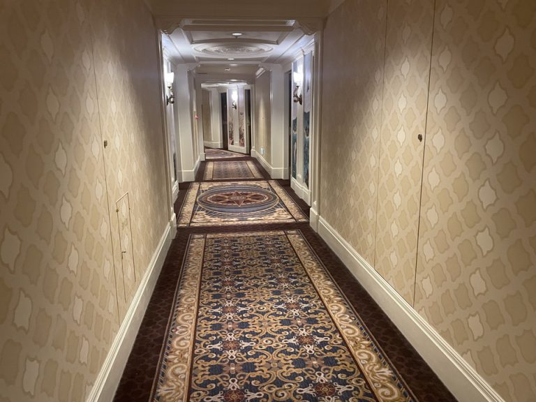 客室階廊下全体