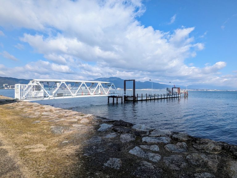 におの浜観光桟橋(ミシガンクルーズ発着地)