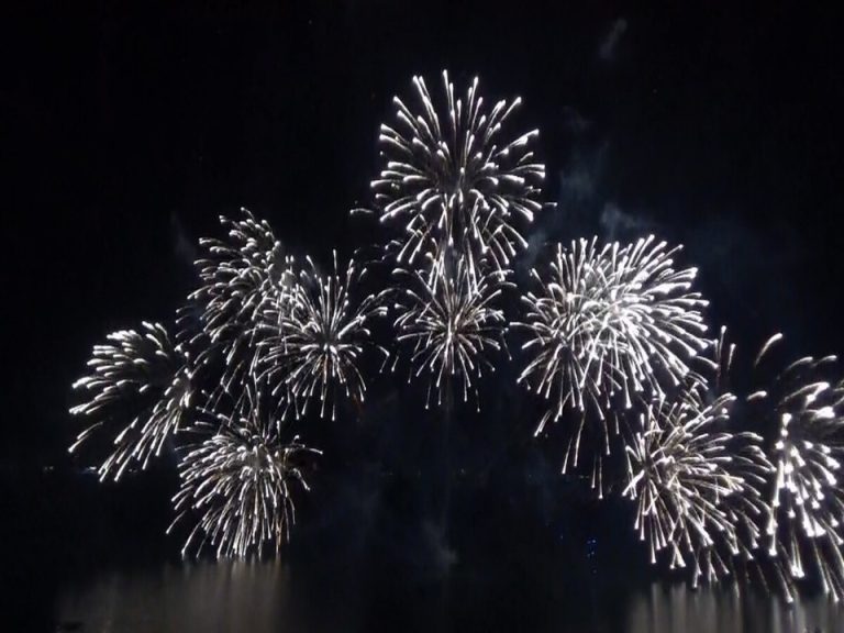 プリンスホテル独自の花火大会
