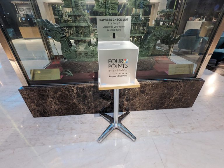 エキスプレスチェックアウトもできます