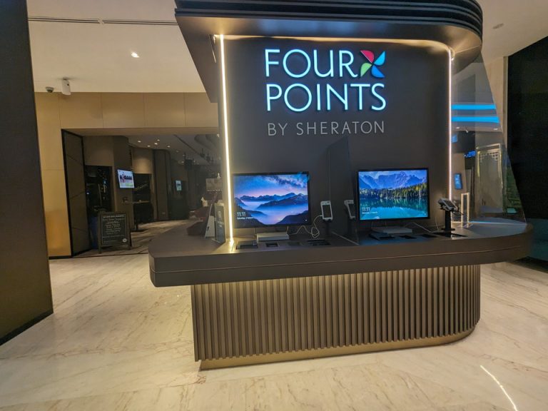 こちらでチェックインもできるようです