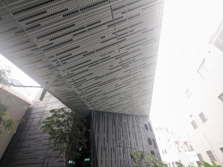 3階ガーデンテラスの天井部分