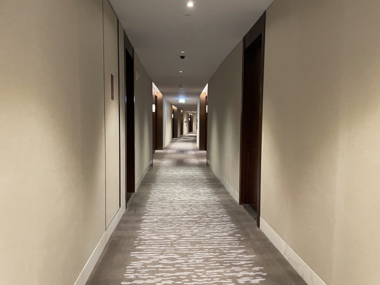 客室階廊下全体