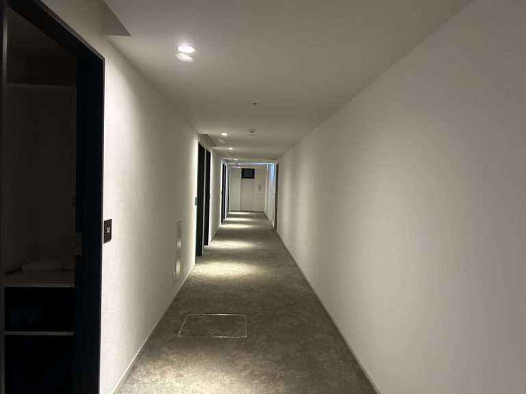 客室階廊下全体