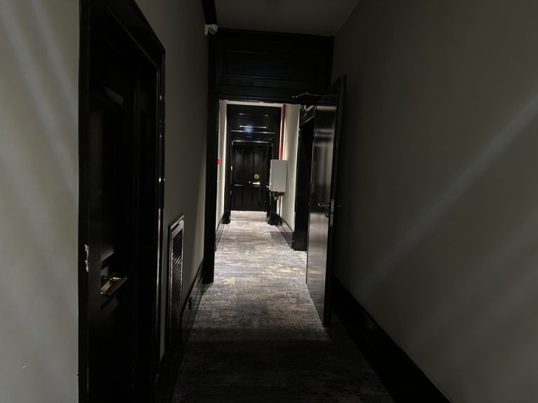 客室階廊下全体