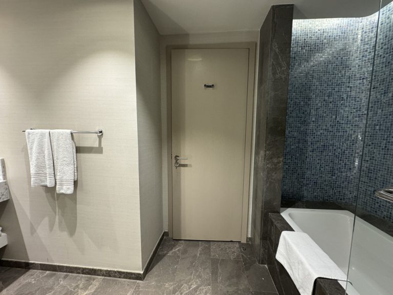 バスルーム内から入口