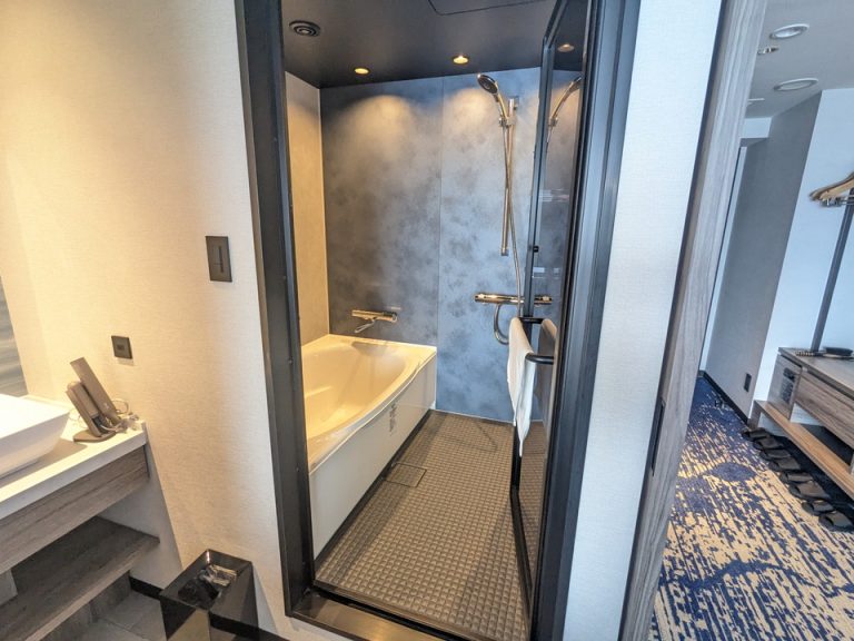 バスルーム入口から全景