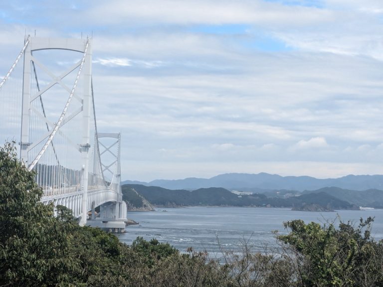 鳴門市側から見たホテル全体