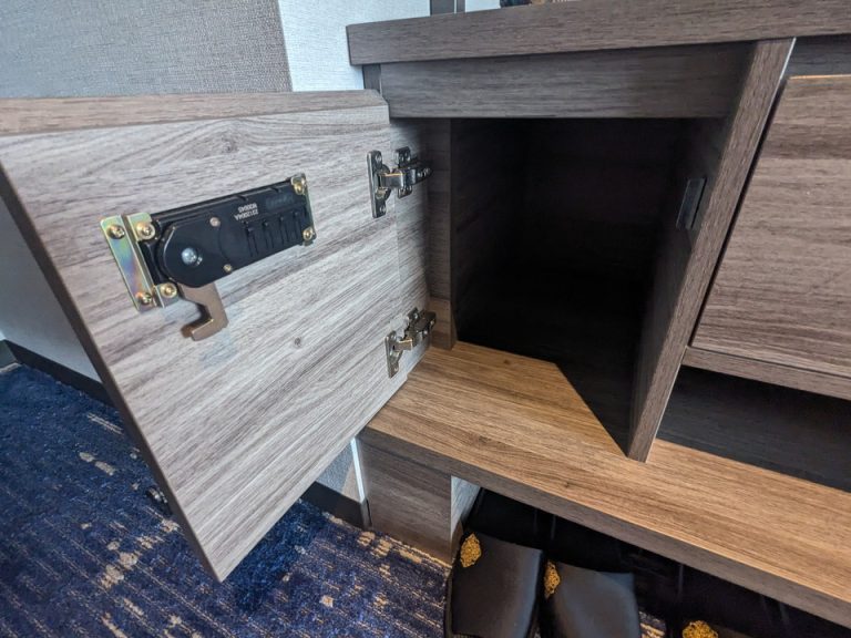 セキュリティボックス開けた状態