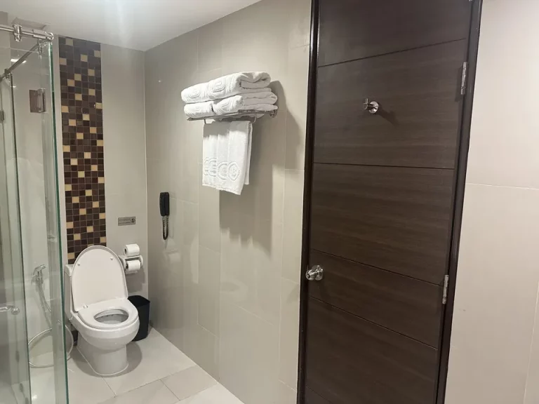 バスルーム内から入口