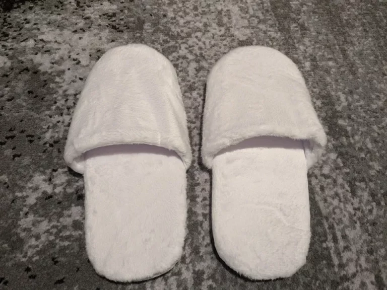 フカフカのスリッパ