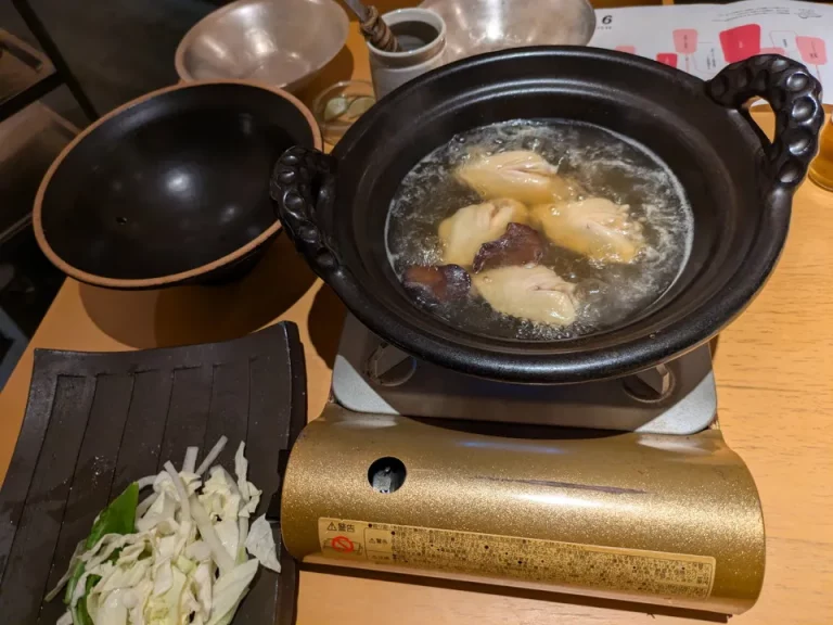 楽園なべ(すっぽんとかつおでとったお出汁)