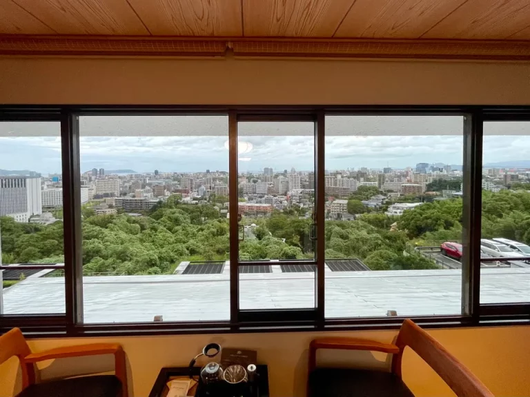 広縁からの眺望