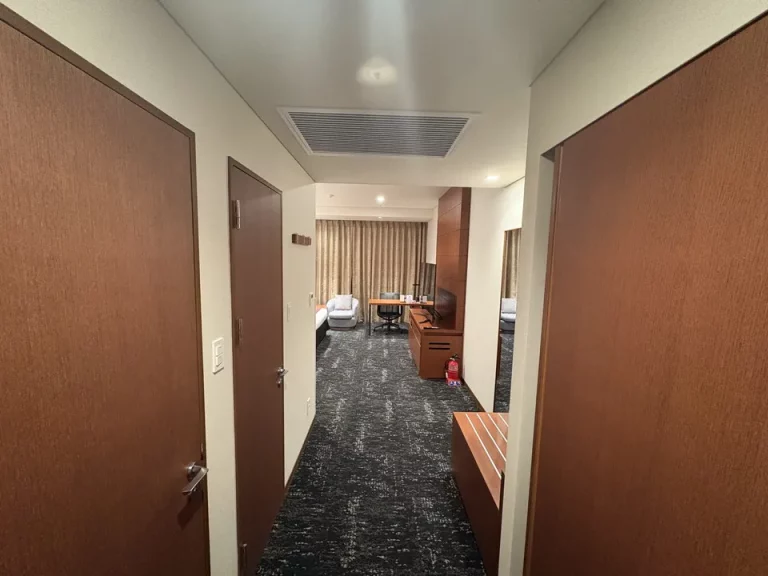 客室全体入口から