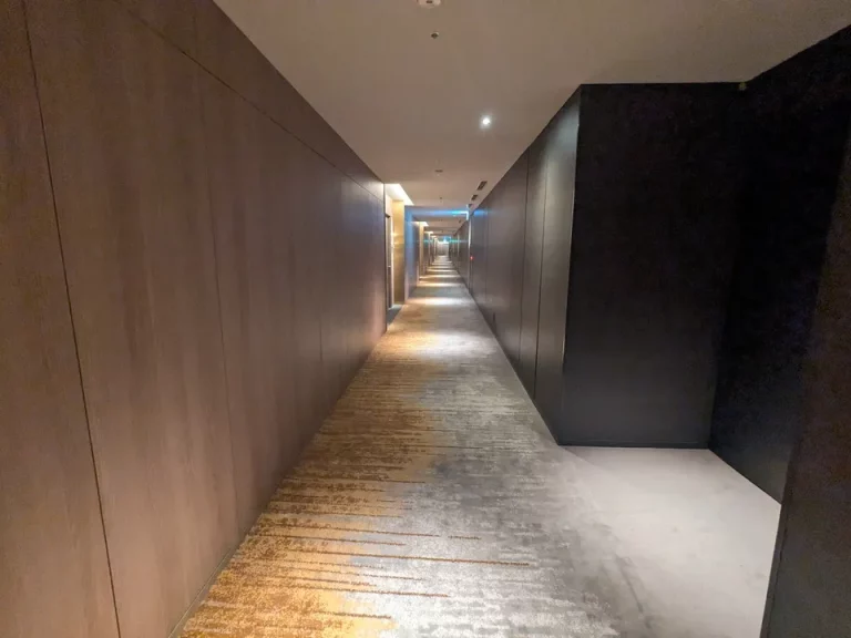 客室階廊下全体