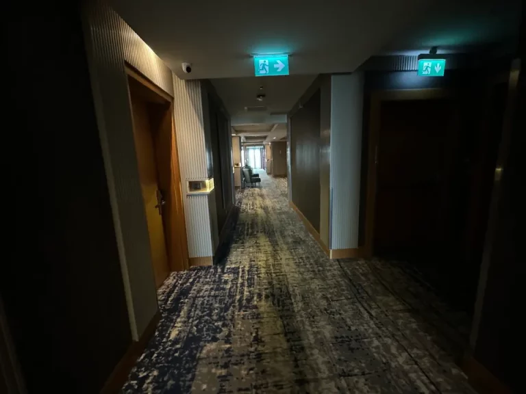 客室階廊下全体