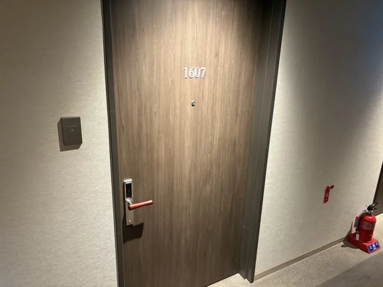 客室入口外観ドア