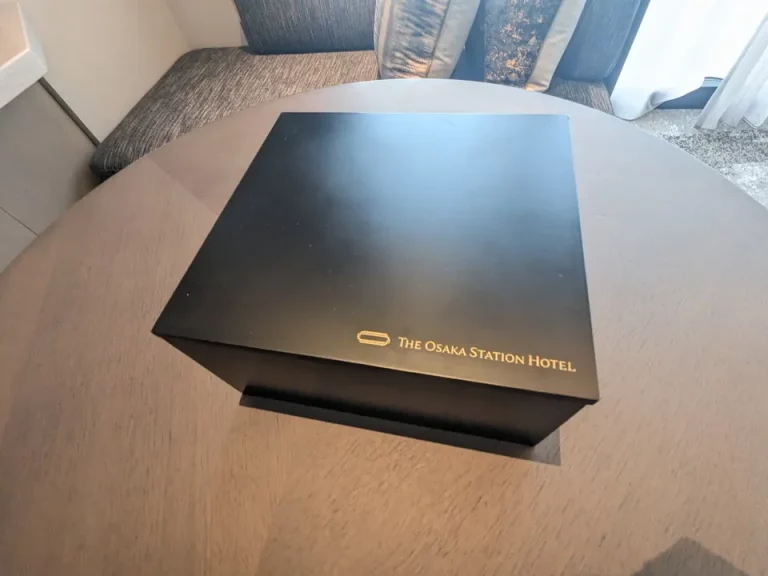 ウェルカムギフトの箱