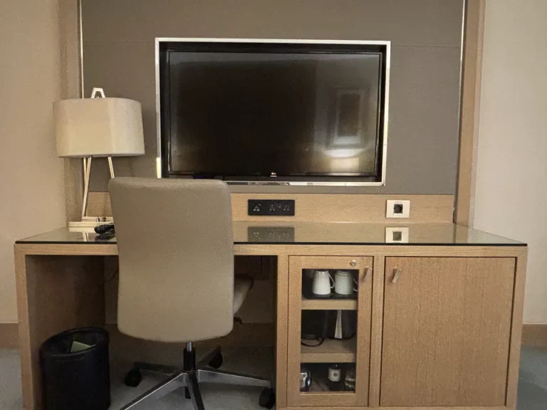 ベッドからのTV