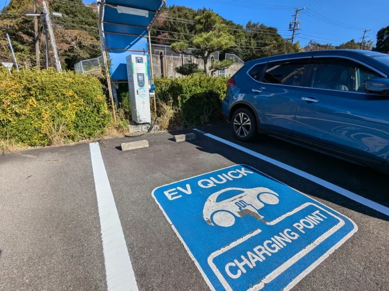 EV車の充電もあります。(調整中)