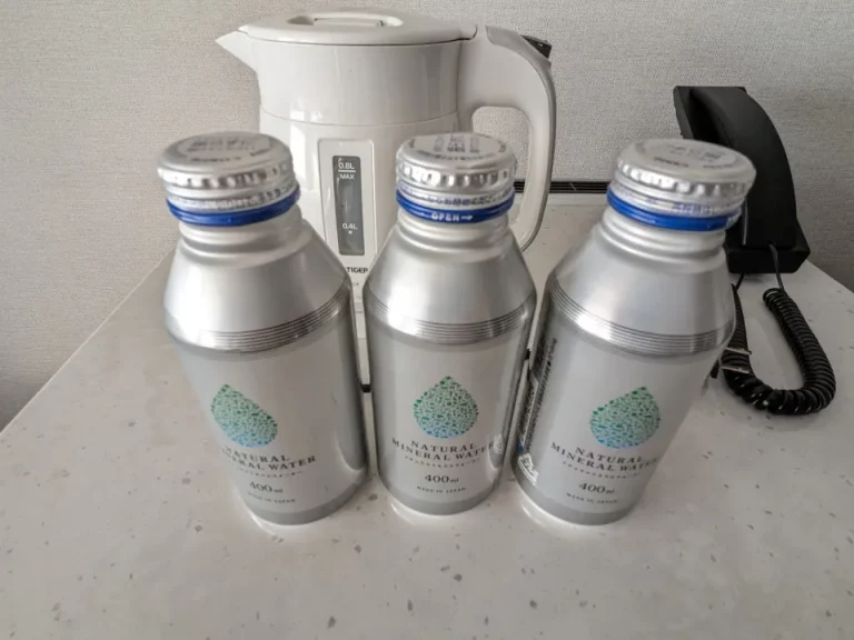 無料のミネラルウォーター